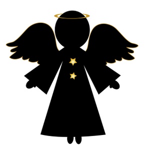 Christmas clipart silhouette