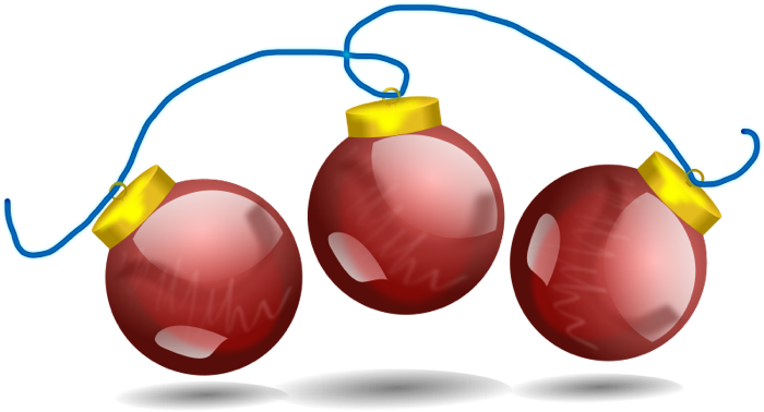 Free to Use & Public Domain Christmas Ornaments Clip Art