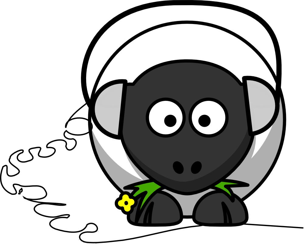 Clip Art: music sheep art clipartist.net 2012 ...