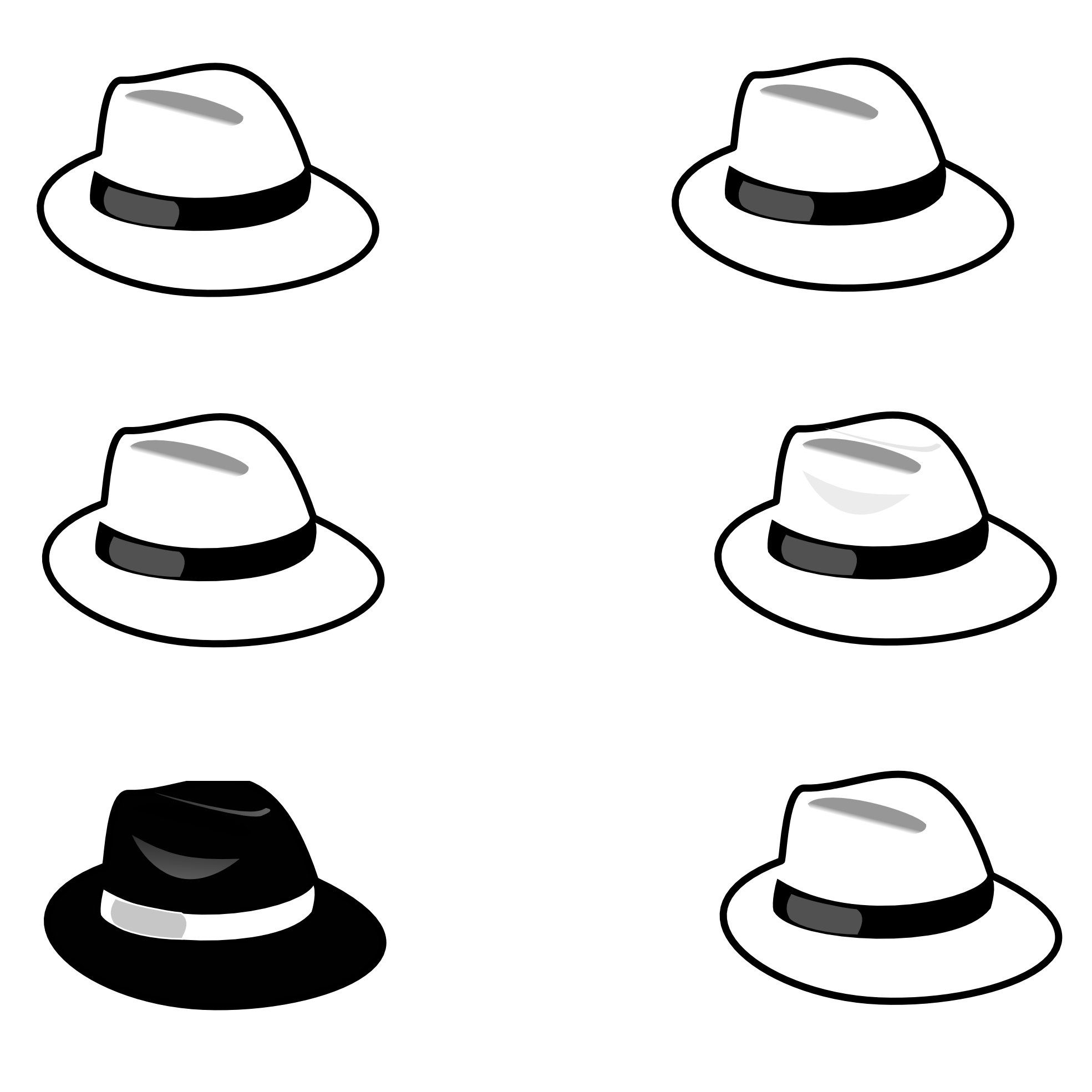 Albums 105+ Pictures Cowboy Hat Clip Art Black And White Stunning