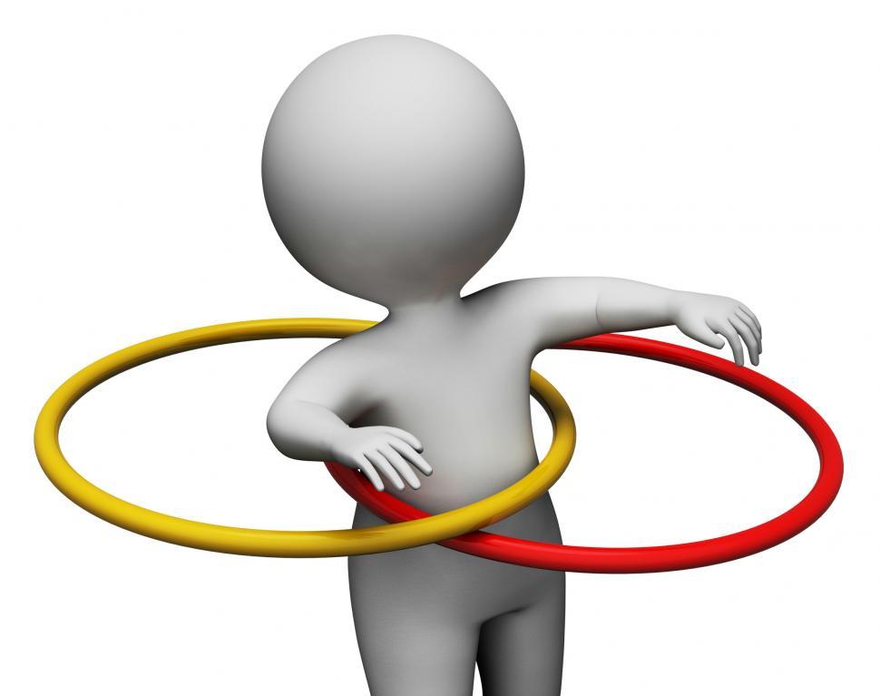 Free Stock Photo of Hula Hoop Shows Physical Activity And Exercise ...