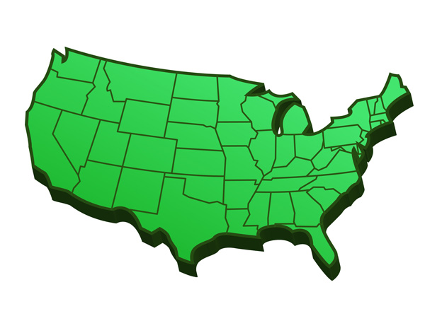 Blank United States Map with States for Students and Teachers | PDF