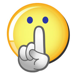 Shhh Emoticon