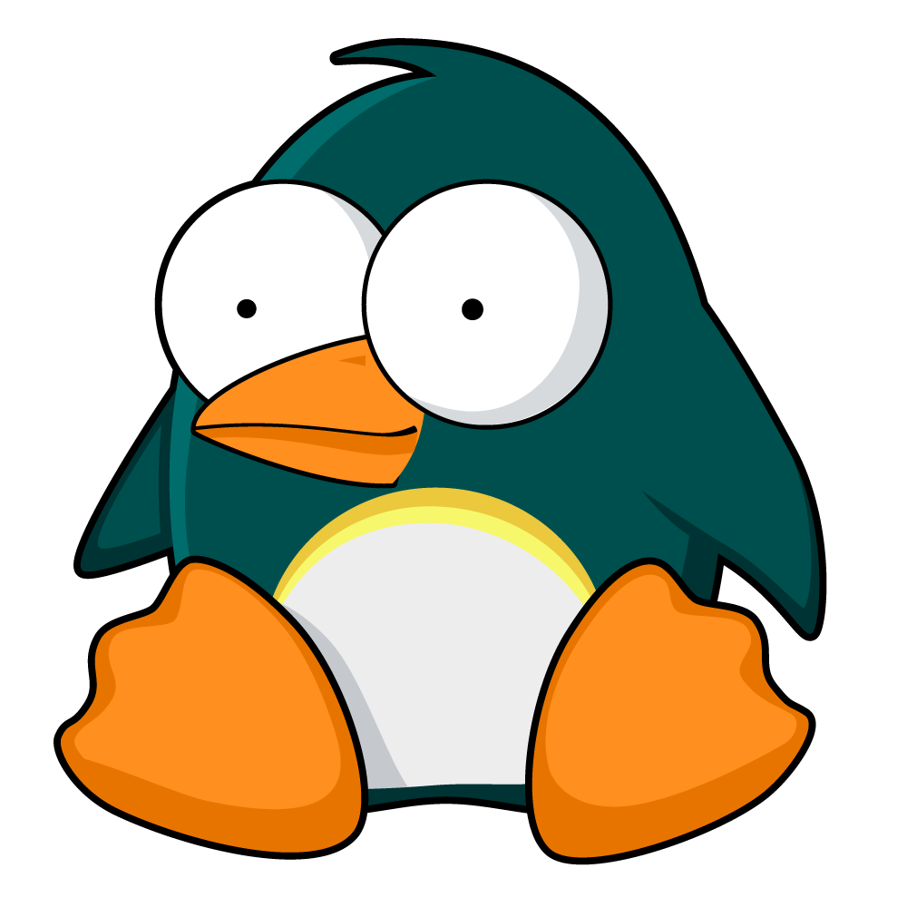 Penguin cartoon | halfblog.