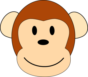 Monkey clip art - vector clip art online, royalty free & public domain