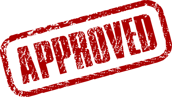 Red Approved Stamp clip art - vector clip art online, royalty free ...