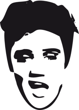Elvis Face Clipart Royalty Free Public Domain Clipart