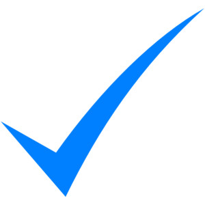 Blue Check Mark clip art - Polyvore