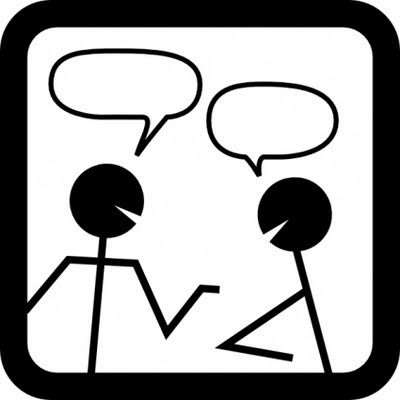 People Talking Clip Art