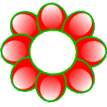 Nine Petal Flower Clip Art - ClipArt Best
