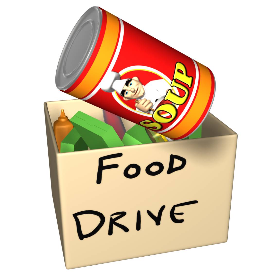 Canned Goods Clipart