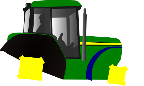 John Deere Tractor Clip Art