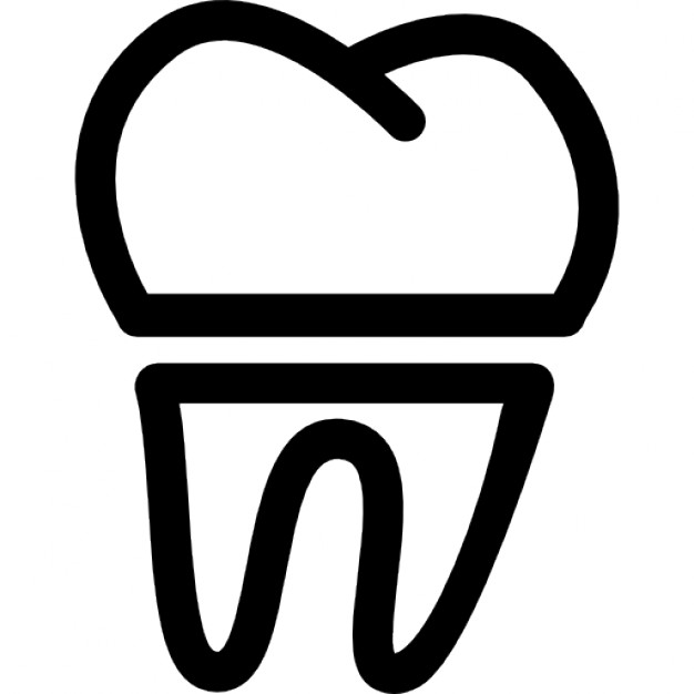 Tooth outline Icons | Free Download
