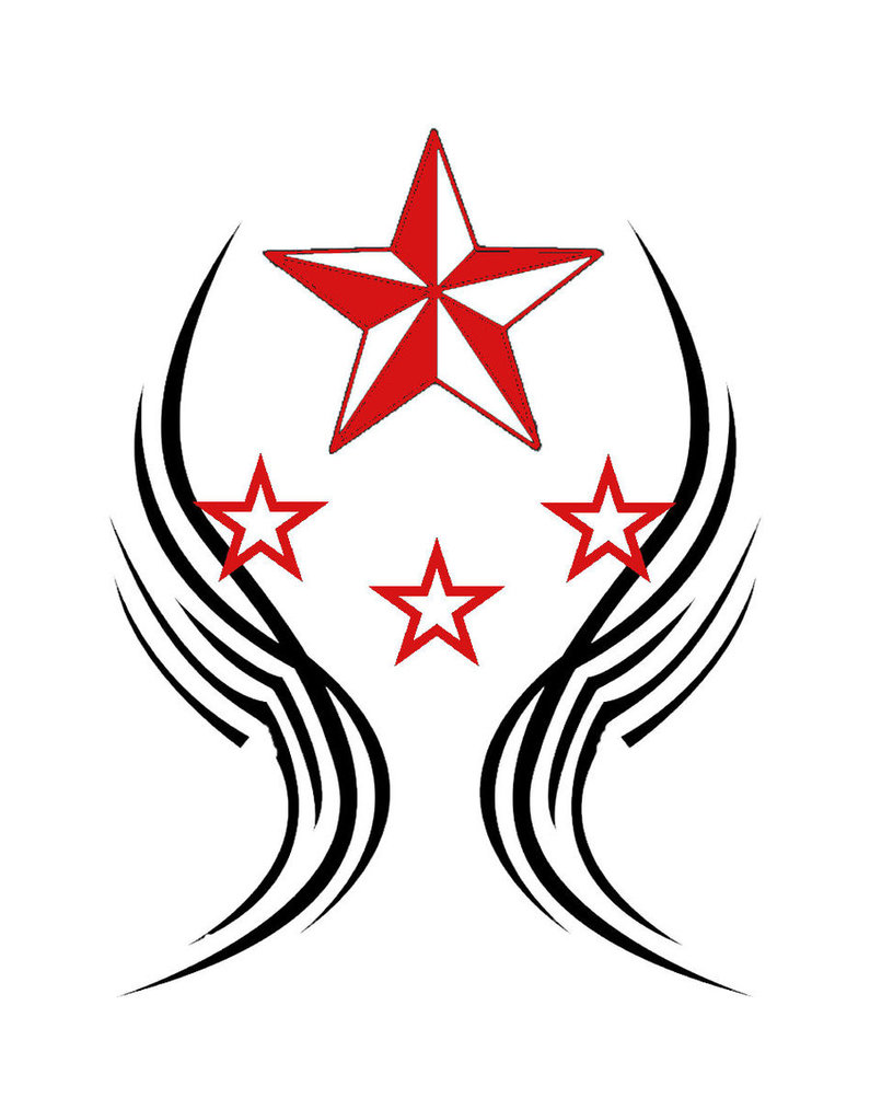 Tribal stars concept by qgrey on DeviantArt