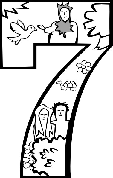 Creation Day 7 Clip Art - vector clip art online ...