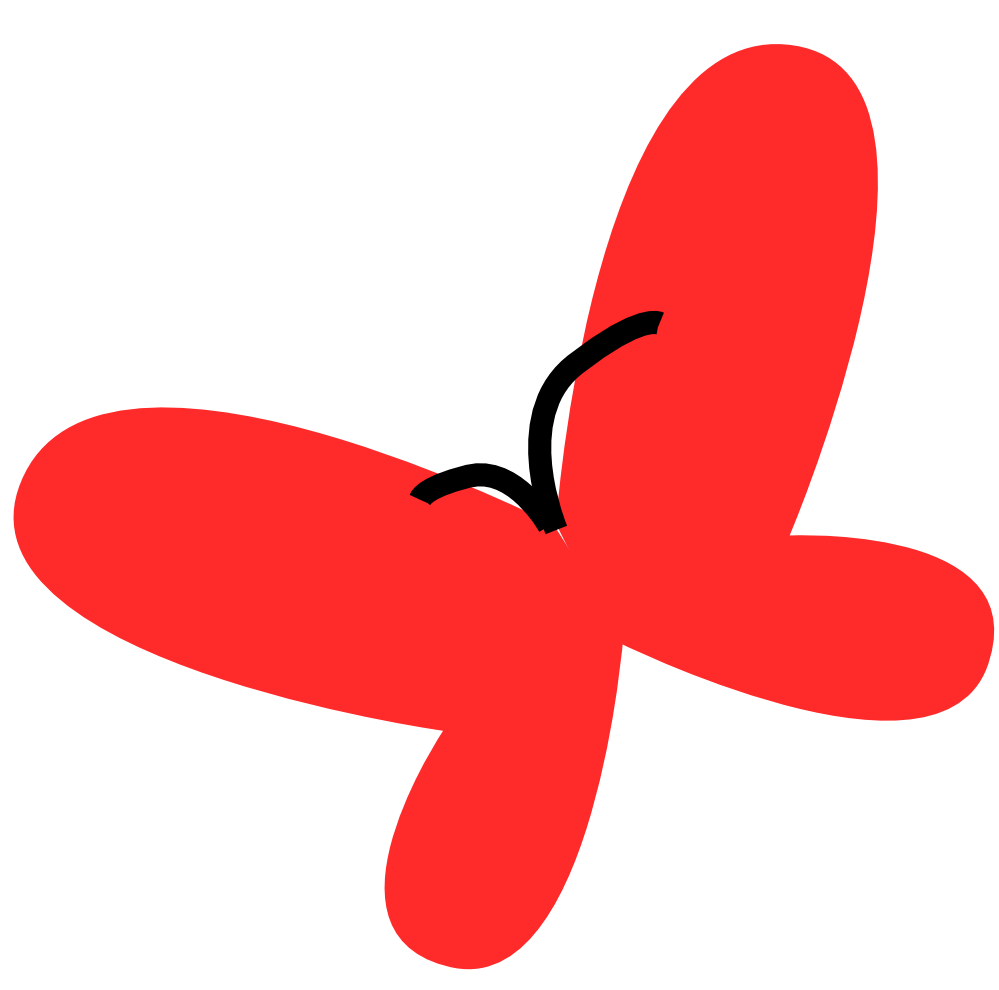 Black Red Butterfly Clip Art Png - ClipArt Best
