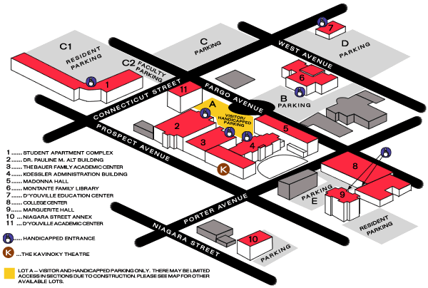 Madonna University Campus Map Campus Map And Tour D Y - vrogue.co