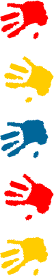 handprints clip art - group picture, image by tag - keywordpictures.