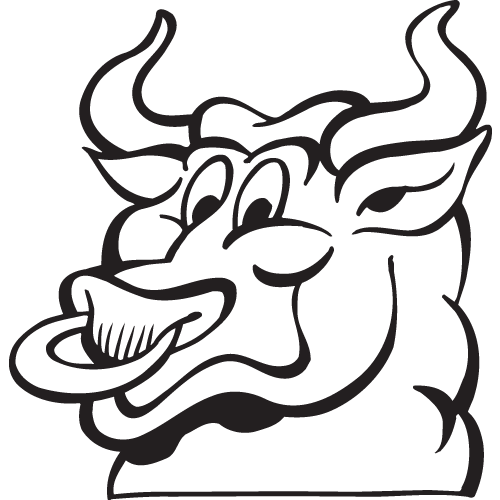 Cartoon Bull Drawing