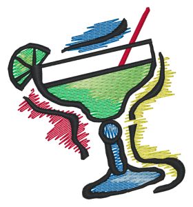 Margarita Embroidery Design