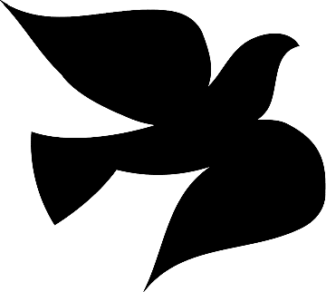 Two Hearts Design - Holy Spirit - Dove Clipart