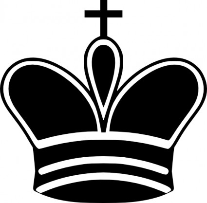 Chess King Piece clip art Free vector in Open office drawing svg ...