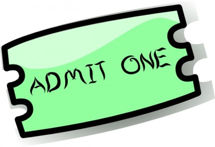 Ticket clip art Vector clip art - Free vector for free download