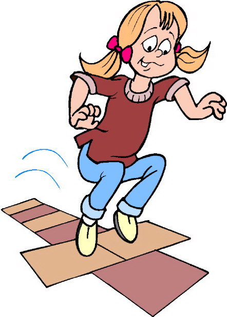 Playing children Clip Art