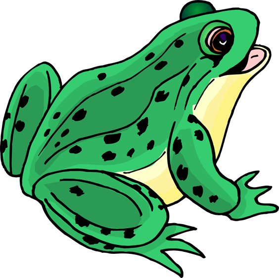 Animal Clip Art and Poetry for Children - toad