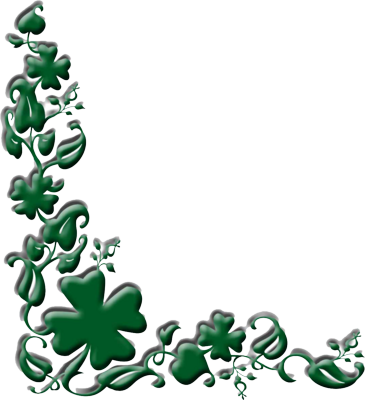 Beautifull Green Flower border
