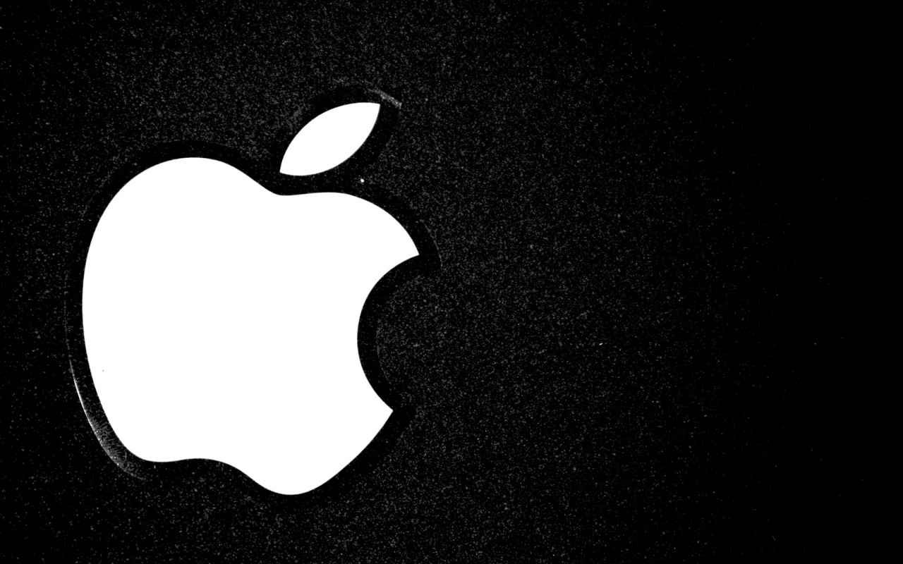 White Apple logo wallpapers and stock photos