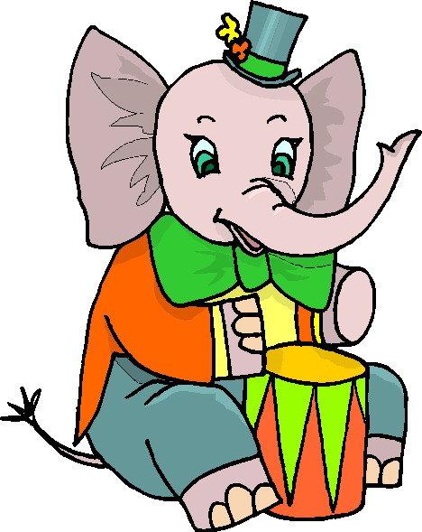Clip Art - Clip art music animals 583008
