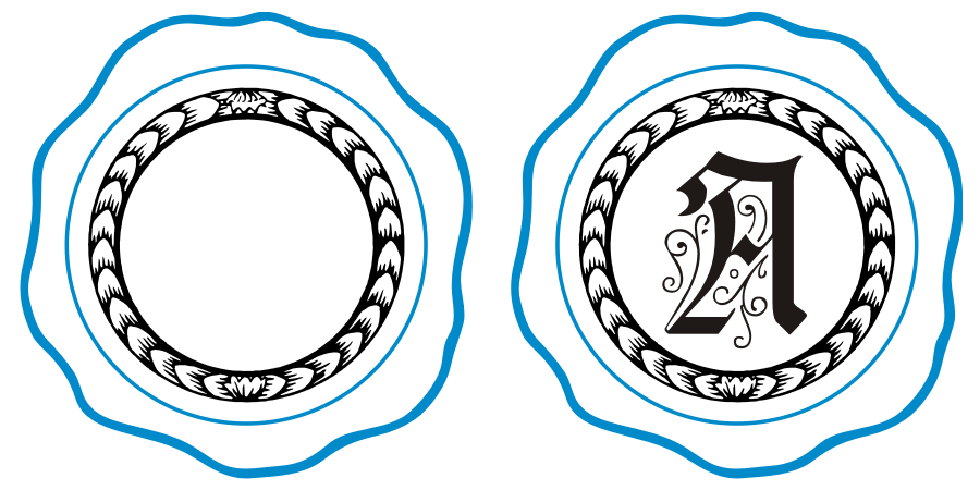 New: Border Designs « Custom Wax Seal Stamp, Sealing Wax ...