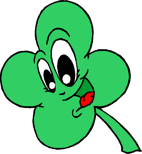 Free Four Leafed Clover Clipart - Public Domain Holiday/StPatrick ...