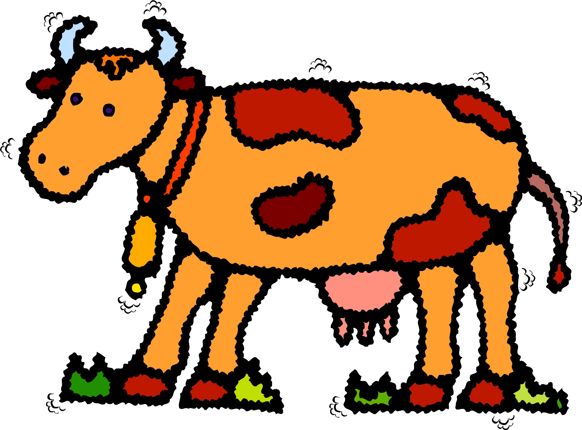 Cartoon Cow