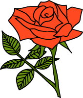 Flower Clip Art - Clipart of Flowers, Tulips, Daisies, Roses, etc.