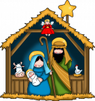 Christmas Manger Clipart