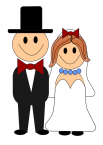 Bride And Groom Clipart