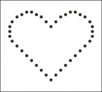 Free Small Heart Candlewicking Pattern - Free Printable Small ...