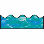 Ocean Waves Bulletin Board Borders