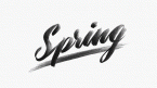 Spring Brush Lettering