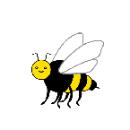 ALL ABOUT BEES Website: 10 FREE Adorable Animated Bees including ...