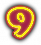 Number Nine clip art - vector clip art online, royalty free ...