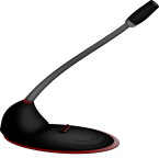 Old school microphone clipart - Clipartix