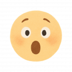 Surprised Emoji Face