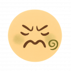 Nauseous Emoji Face