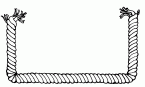 Lasso rope clipart outline