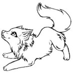 al jam wolf Colouring Pages