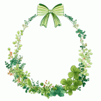 Shamrock Wreath Frame