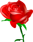 Red Rose Clip Art Vector Online Royalty Free Amp Public - Free ...
